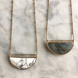 New Intentions Necklace - Howlite