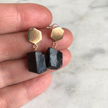 Harmony Earrings - Black Tourmaline