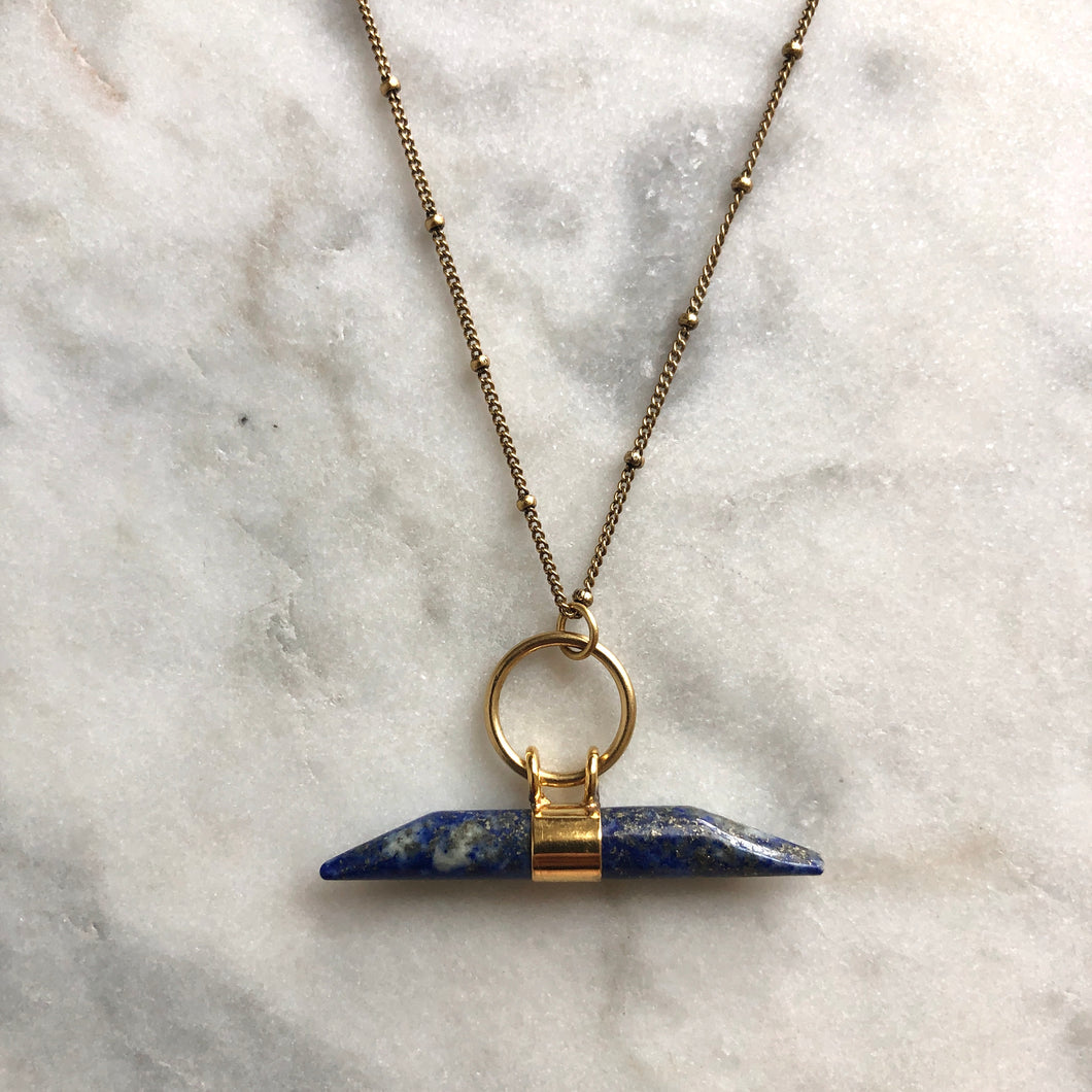 Wisdom Necklace - Lapis Lazuli