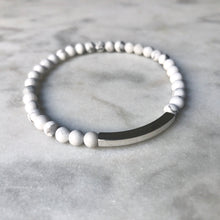 Simplicity II Bracelet - Howlite