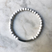 Simplicity II Bracelet - Howlite