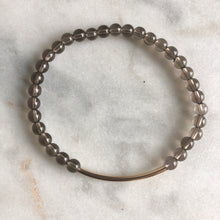Simplicity Bracelet - Smoky Quartz