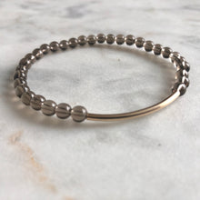 Simplicity Bracelet - Smoky Quartz