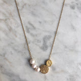 Balance Necklace - Pearl
