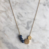 Balance Necklace - Lapis Lazuli