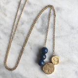 Balance Necklace - Lapis Lazuli