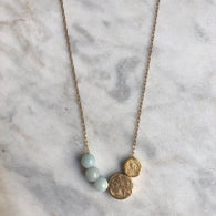 Balance Necklace - Amazonite