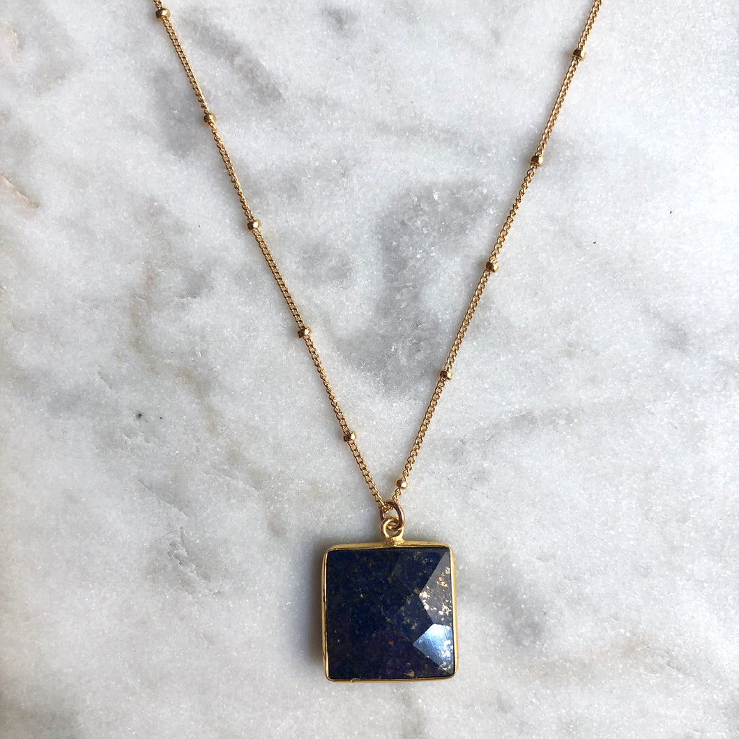 Intuition Necklace - Lapis Lazuli