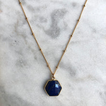 Light Your Path Necklace - Lapis Lazuli
