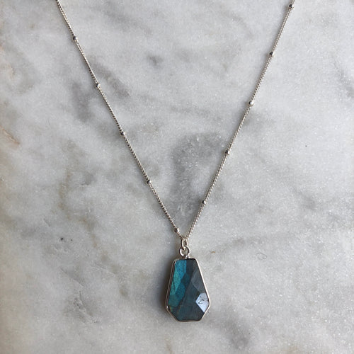 Strong Spirit Necklace - Labradorite