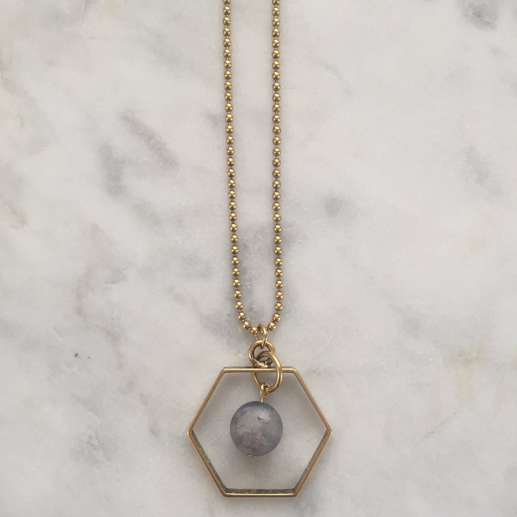 Satya Necklace - Iolite