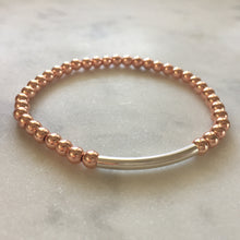 Simplicity Bracelet - Rose Gold Hematite