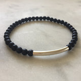 Simplicity Bracelet - Onyx