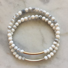 Simplicity Bracelet - Howlite