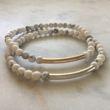 Simplicity Bracelet - Howlite