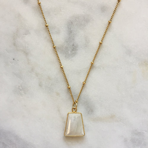 Goddess Necklace - Moonstone