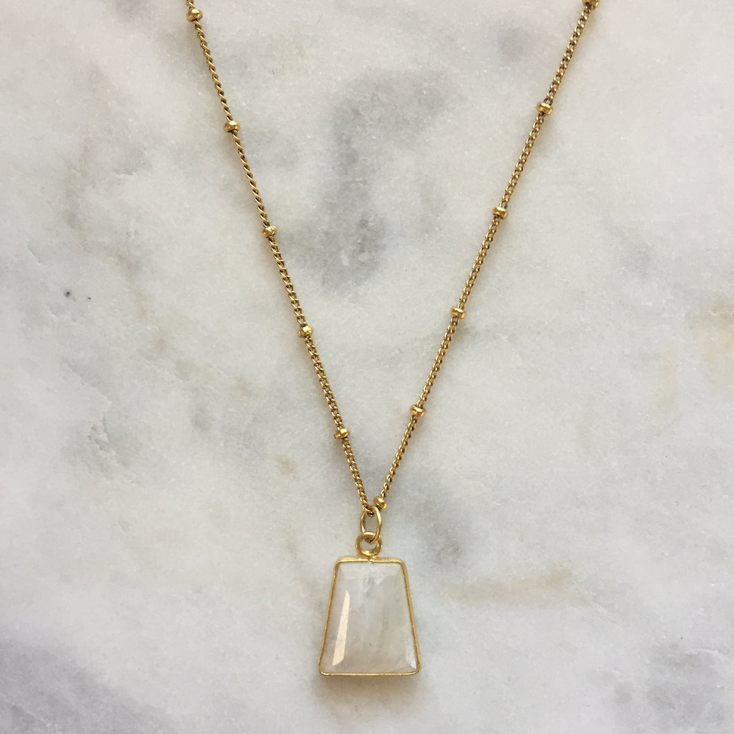 Goddess Necklace - Moonstone