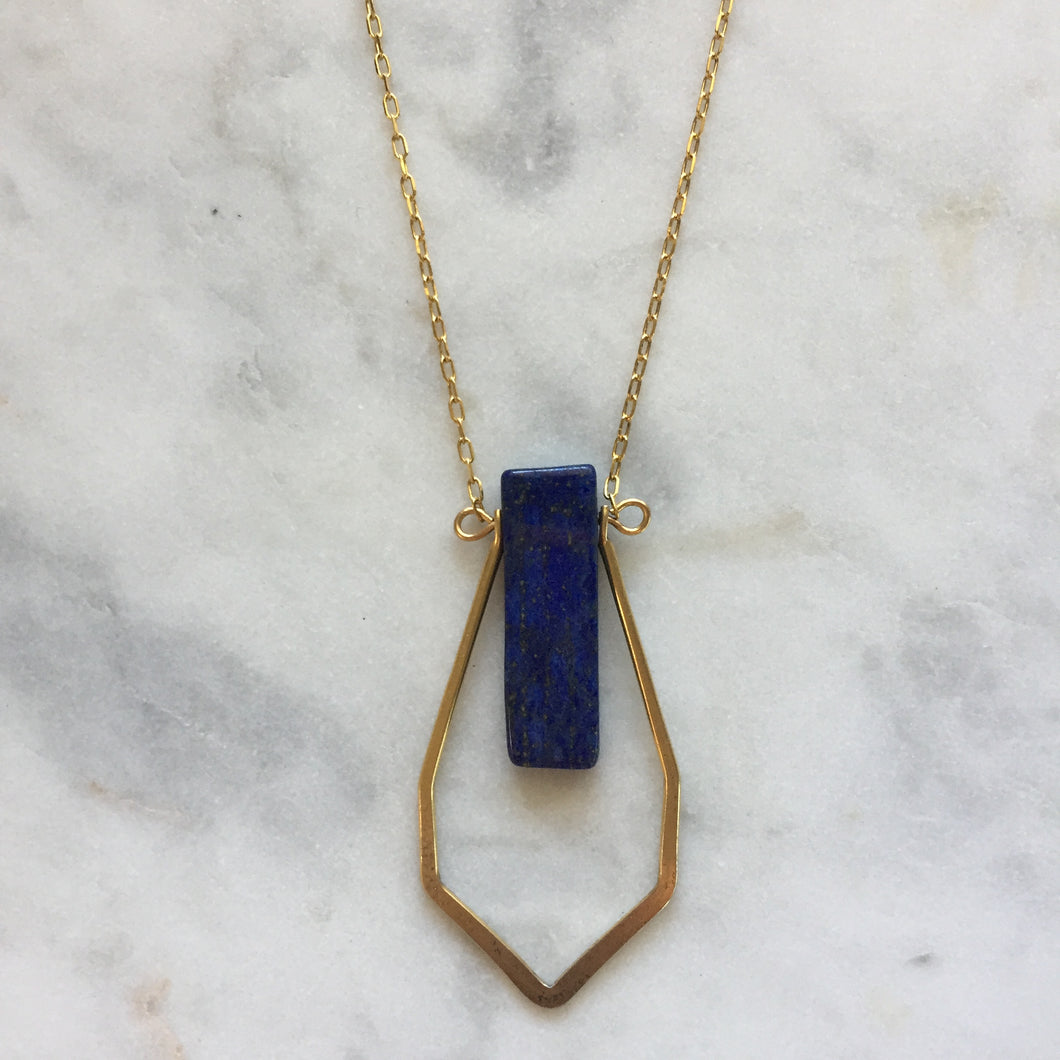 Unity Necklace - Lapis Lazuli