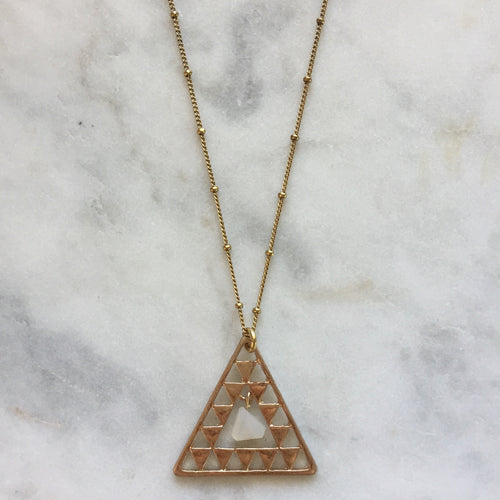MindBodySoul Necklace - Moonstone