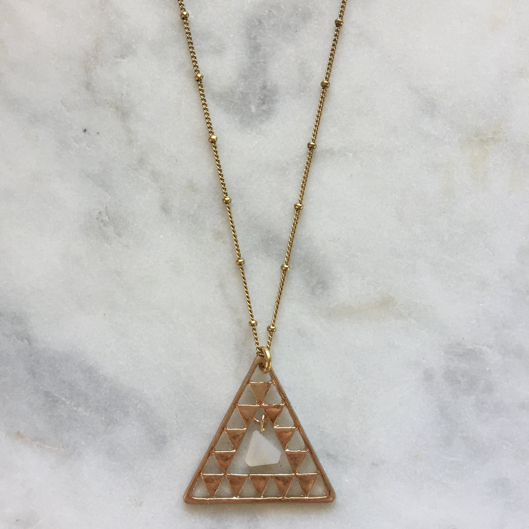 MindBodySoul Necklace - Moonstone
