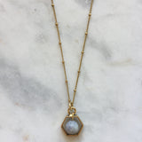 Satya Mini Necklace - Iolite