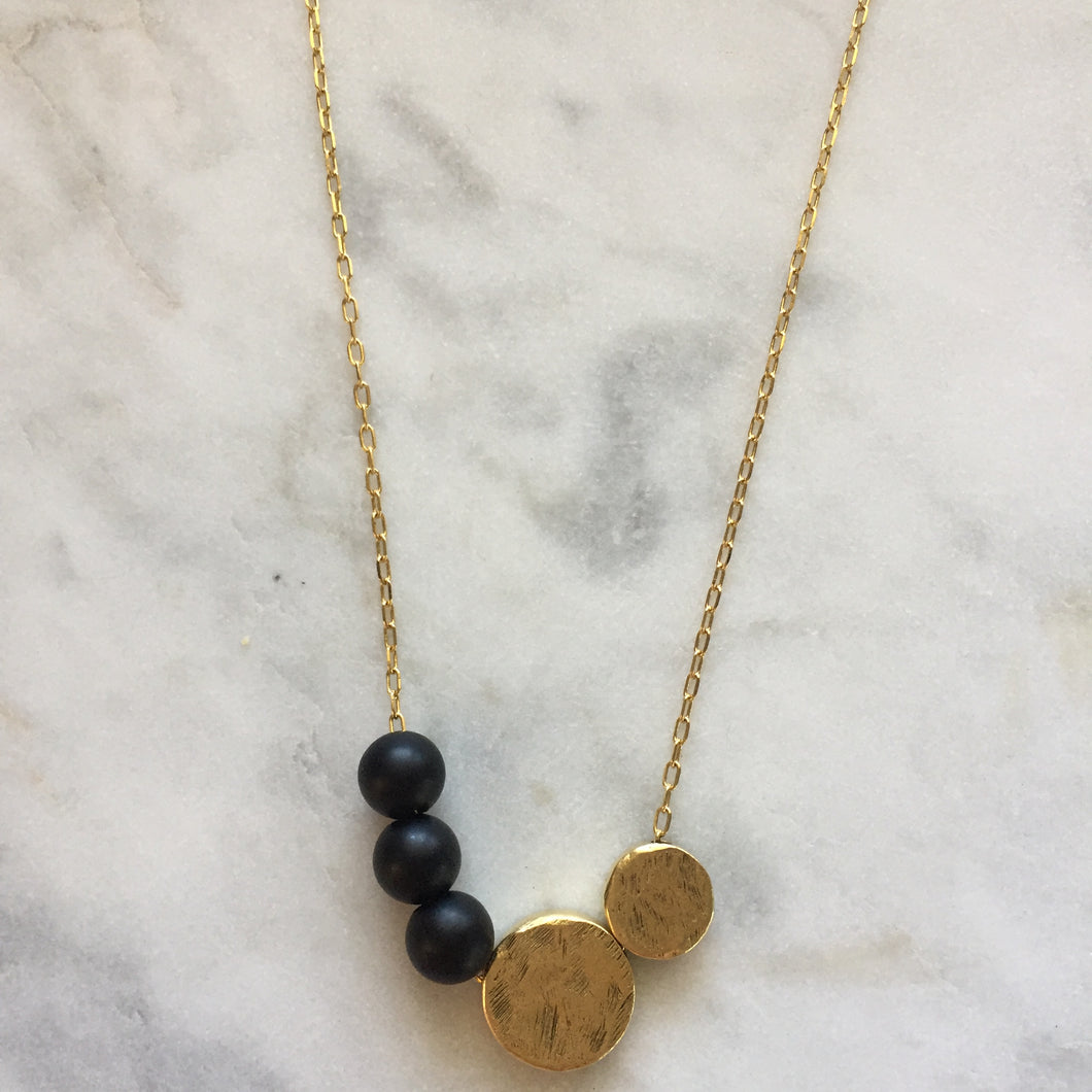 Balance Necklace - Onyx