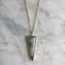 Trika Necklace - Labradorite