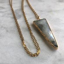 Trika Necklace - Labradorite
