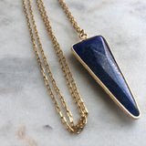 Trika Necklace - Lapis Lazuli
