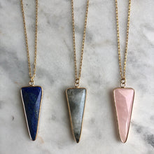 Trika Necklace - Lapis Lazuli