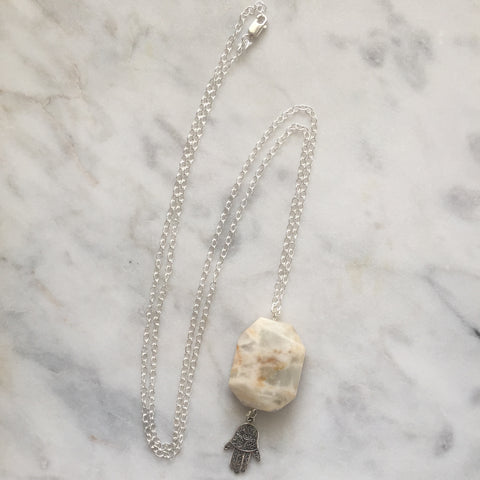 Protection Necklace - Moonstone
