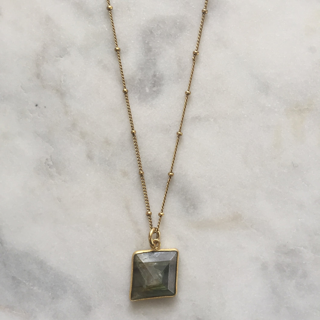 Transformation Necklace - Labradorite