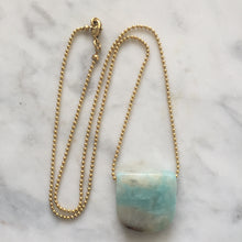 Courage My Love Necklace - Amazonite
