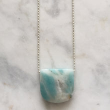 Courage My Love Necklace - Amazonite