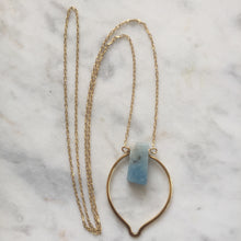 Dhyana Necklace - Aquamarine