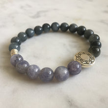 Purity Bracelet - Cat's Eye & Iolite