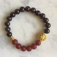 Purity Bracelet - Garnet & Carnelian