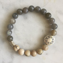 Purity Bracelet - Labradorite & African Opal