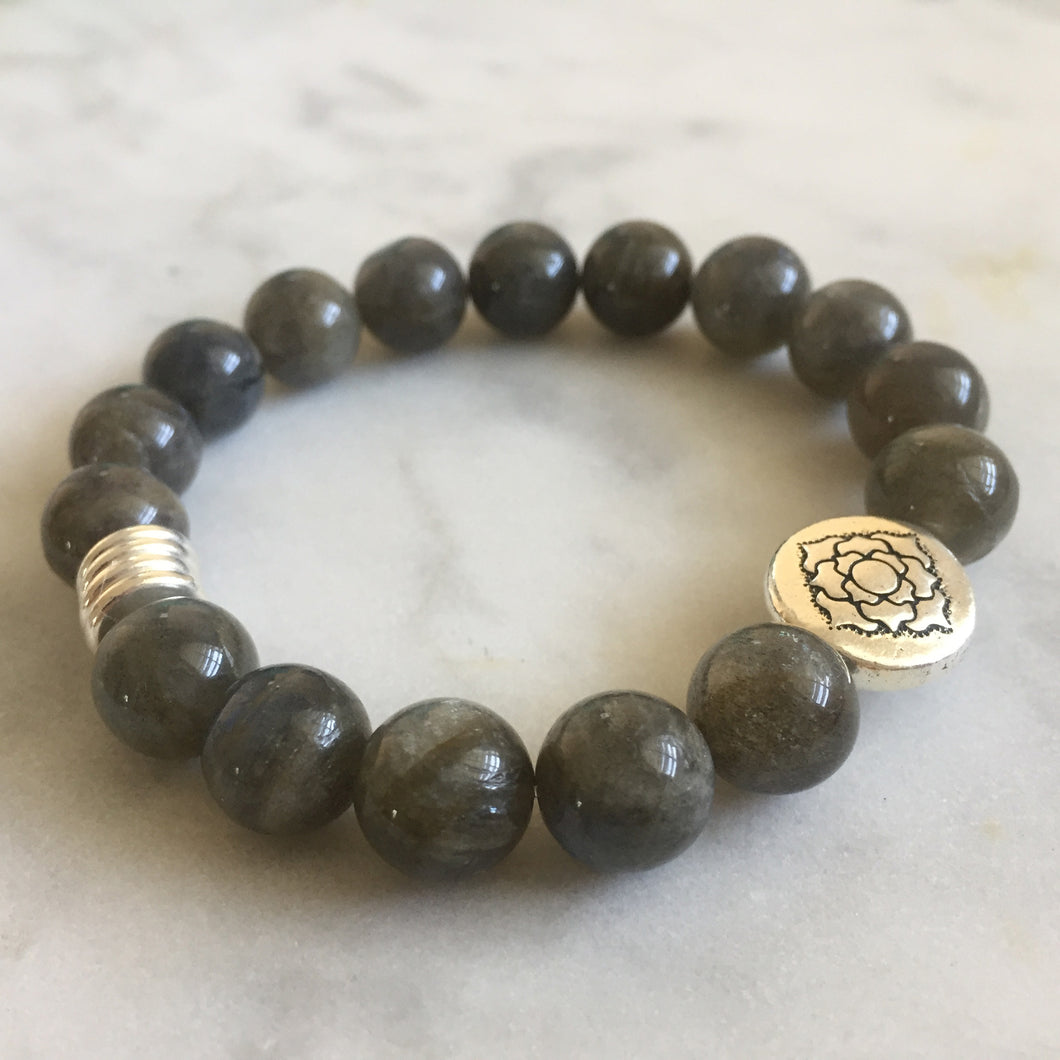 Seat of the Soul Bracelet - Labradorite