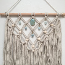 Amazonite Macrame Wall Hanging