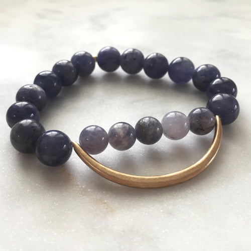 Still the Mind Bracelet - Iolite